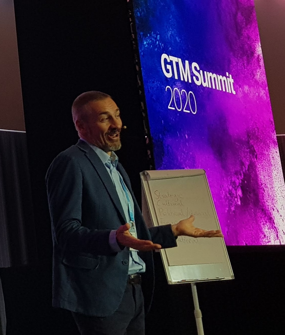 Andrew at GTM Summit 2020